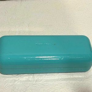Tiffany & Co. Designer Teal Blue Eyeglasses Sunglasses Hard Clamshell Case